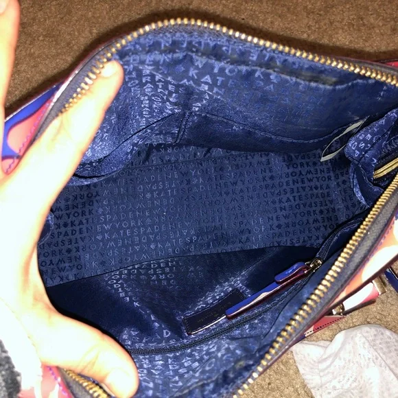 Kate Spade New York floral satchel purse - Picture 11 of 12